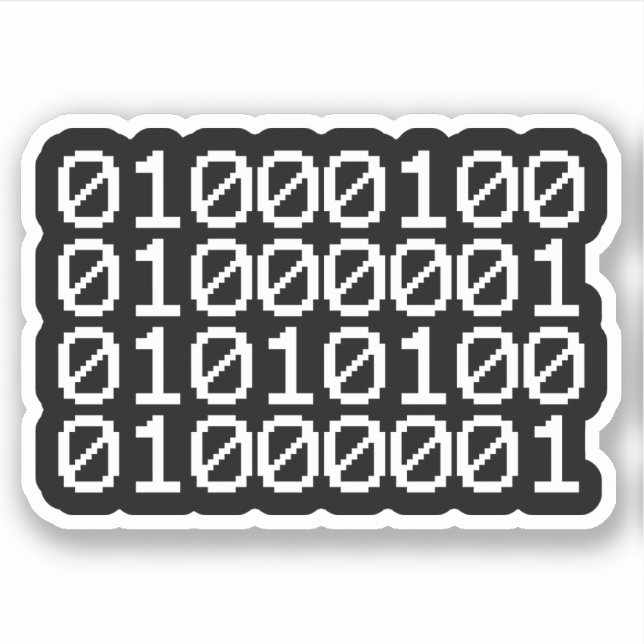 BINARY DATA (Front)