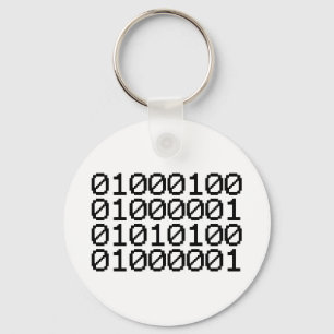 BINARY DATA KEY RING