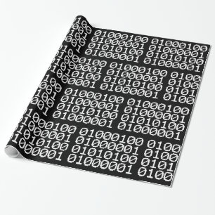 BINARY DATA WRAPPING PAPER
