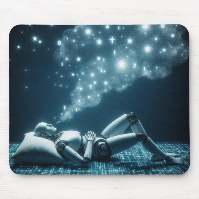 Binary Dreams Mouse Pad (Front)