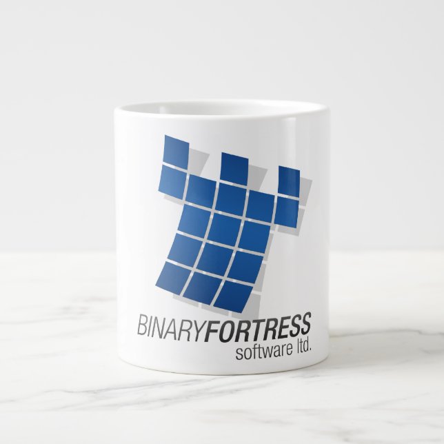 Binary Fortress Mug (Front)