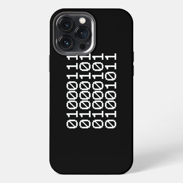 BINARY GEEK Case-Mate iPhone CASE (Back)
