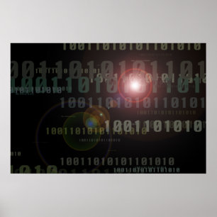 Binary IT Professional Poster