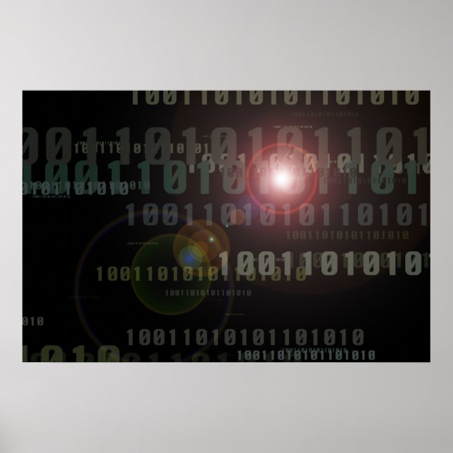Binary IT Professional Poster (Front)
