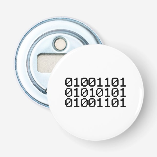 BINARY MUM BOTTLE OPENER (Front)
