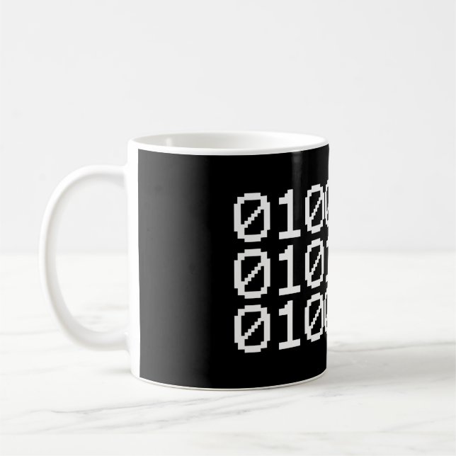 BINARY MUM COFFEE MUG (Left)