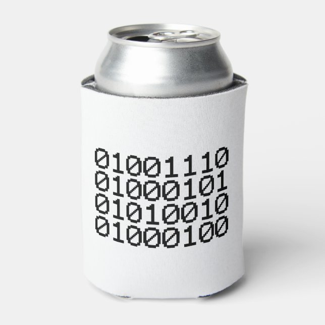 BINARY NERD CAN COOLER (Can Front)
