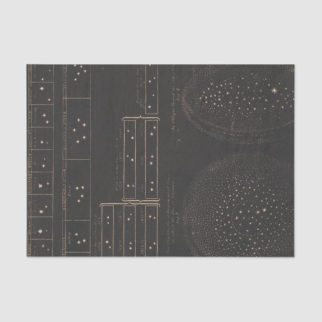 Binary or double stars tissue paper (Front)