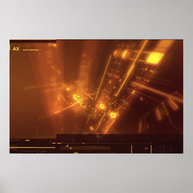 Binary Sequences Poster (Front)