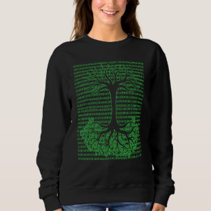 Binary Tree Computer Geek Mathematician Programmin Sweatshirt