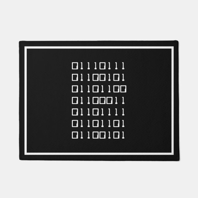 Binary Welcome Mat (Front)