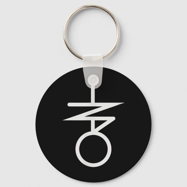 Bind Trump Sigil  Key Ring (Front)