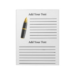 Binder Notebook Note Pad Insert