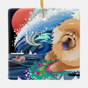 BINDI CHOWABUNGA Chow Ornament