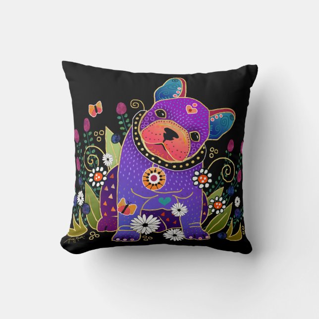 BINDI FRENCHIE- French Bulldog pillows (Front)