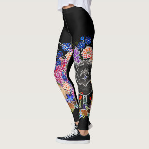 BINDI GARDEN PARTY - Designer Leggings