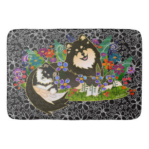 BINDI LAPPY - Finnish Lapphund crate/ bath mat