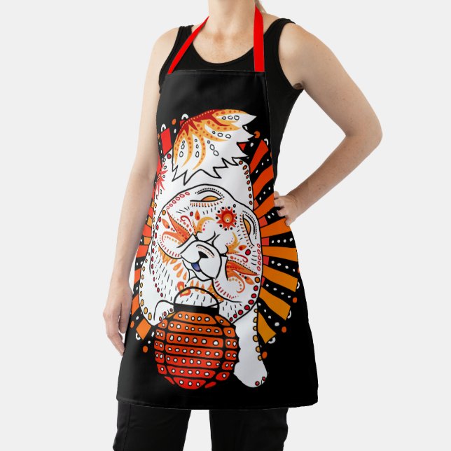 BINDI MI TANG  Chow All-Over Print Apron (Insitu)