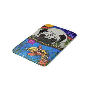 BINDI PUG - crate or bath mat