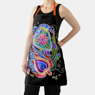 BINDI SEA TURTLES All-Over Print Apron