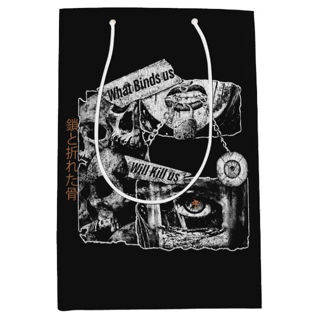 Binds - Punk Streetwear Design Medium Gift Bag (Front)