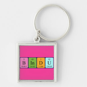 Bindu periodic table name keyring