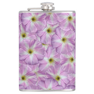 Bindweed Seamless Pattern Hip Flask