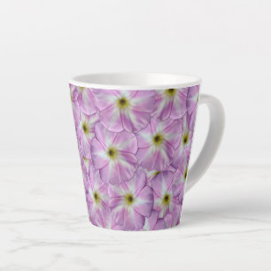 Bindweed Seamless Pattern Latte Mug
