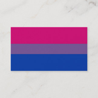 BiNet USA Bisexual Business Card