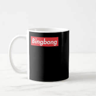 Bing Bong Box Logo - BOGO NYC Sidetalk New York Coffee Mug