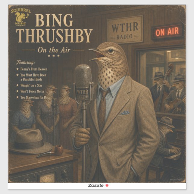 Bing Thrushby Album: a Parody (Sheet)