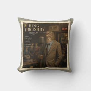 Bing Thrushby Album: a Parody Cushion