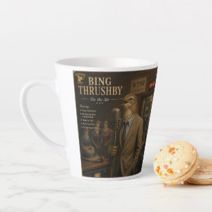 Bing Thrushby Album: a Parody Latte Mug