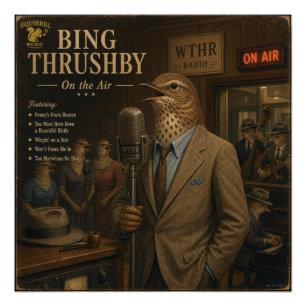 Bing Thrushby Album: a Parody Poster