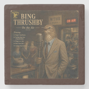 Bing Thrushby Album: a Parody Stone Coaster