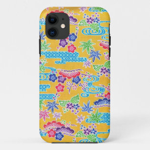 Bingata Gold iPhone 11 Case