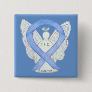 Binge Eating Disorder (BED) Awareness Ribbon Pin
