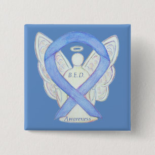 Binge Eating Disorder (BED) Awareness Ribbon Pin