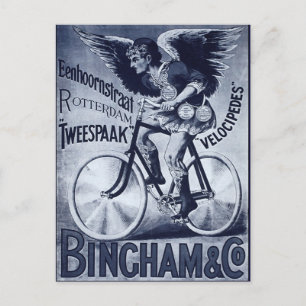 Bingham & Co. Velocipedes Postcard