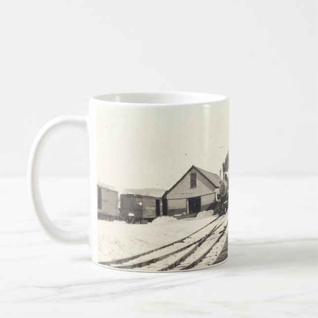 Bingham Maine Train Station Mug (Left)