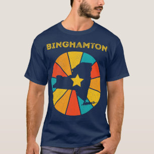Binghamton New York Vintage Distressed Souvenir 1 T-Shirt