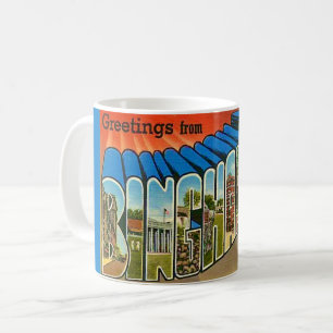Binghamton NY Vintage Postcard Mug