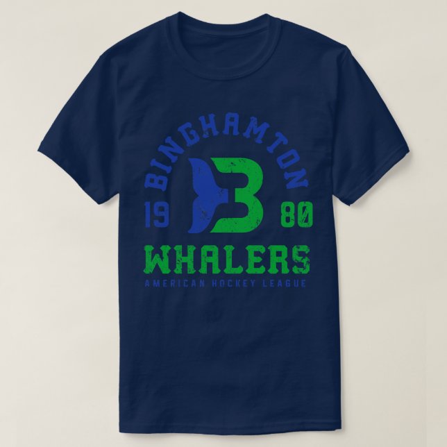 Binghamton Whalers T-Shirt (Design Front)