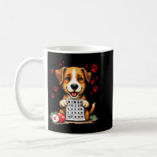 Bingo And Dog Funny Bingo Love Bingo And Dog Gift Coffee Mug