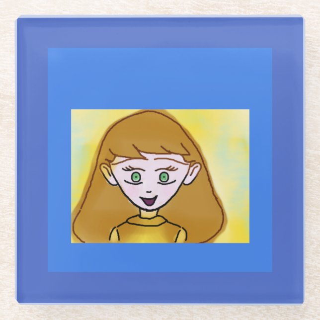 Bingo Anime Stephanie Coaster (Front)