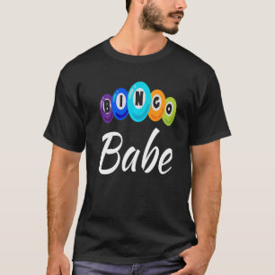 Bingo Babe Matching Group Friend Winner Player Gra T-Shirt