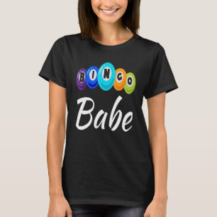Bingo Babe Matching Group Friend Winner Player Gra T-Shirt