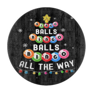 Bingo Balls Bingo All The Way Cutting Board