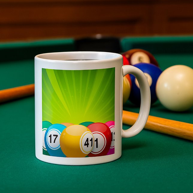 Bingo Balls Coffee Mug (Creator Uploaded)