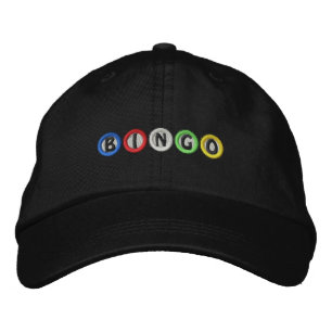 Bingo Balls Embroidered Hat